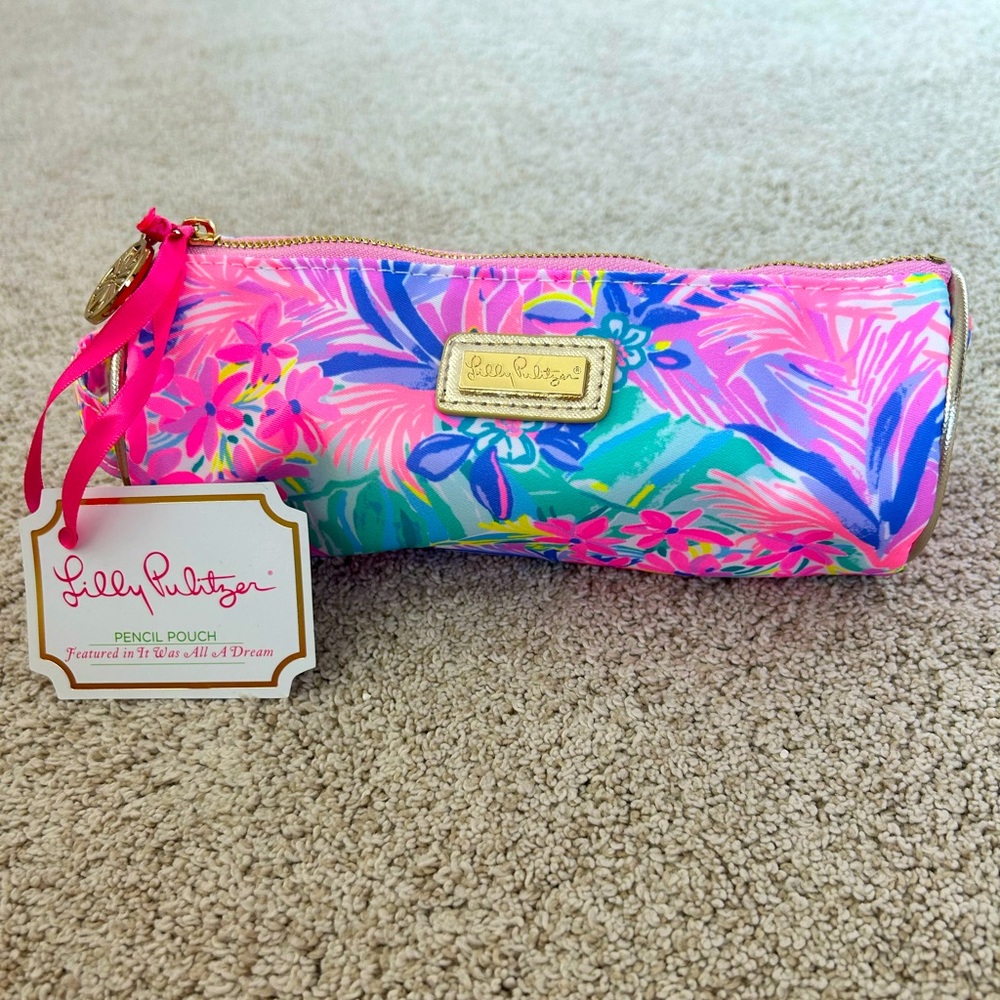 Lilly Pulitzer Pencil Pouch NWT
